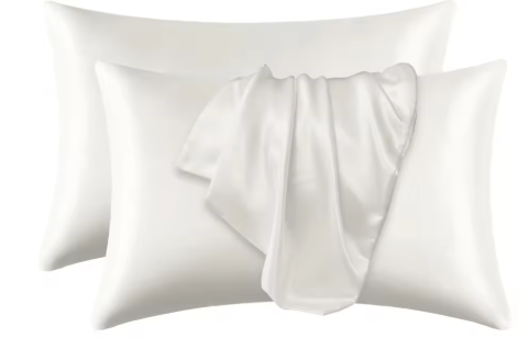 2pcs Satin Silk Pillowcase